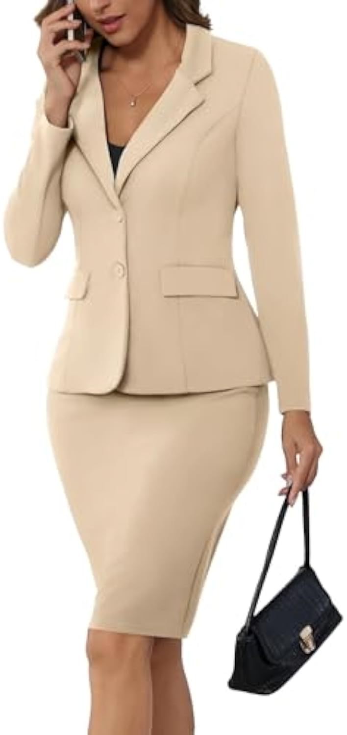 Damen Elegantes Business-Kleidung Set Drune