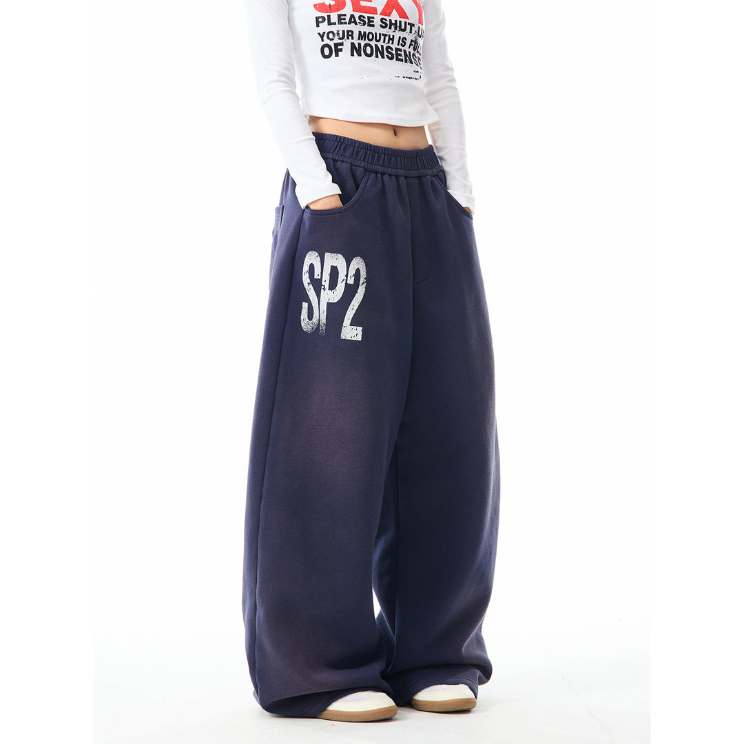 Damen Bequeme Oversized Freizeithose Drune