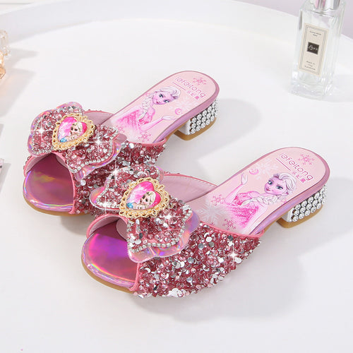 Damen Glitzernde Hausschuhe Drune