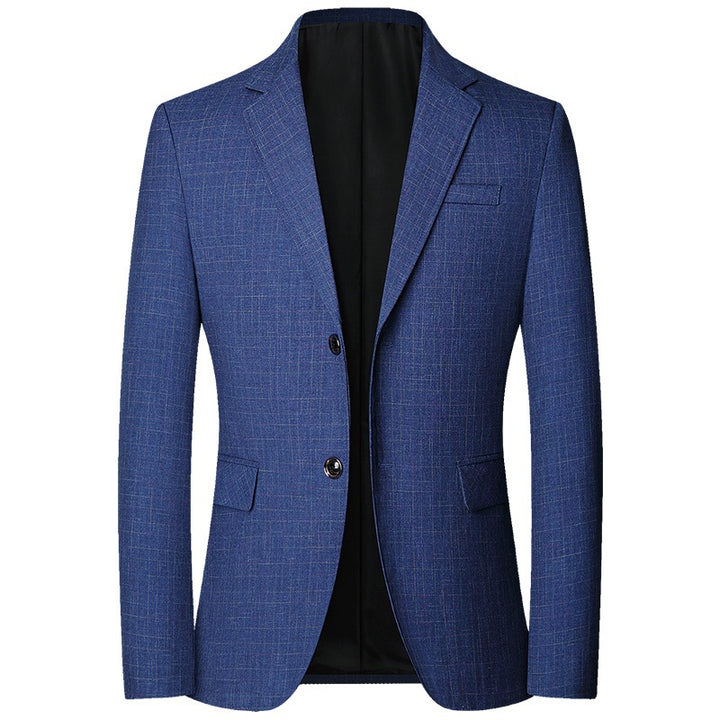 Herren Slim-Fit Sakko aus leichtem MischgewDrunee mit Struktur Drune
