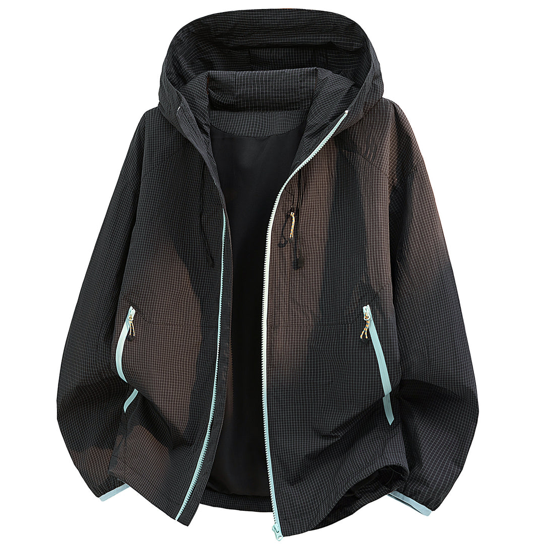 Damen Wasserabweisende Übergangsjacke mit Kapuze Drune