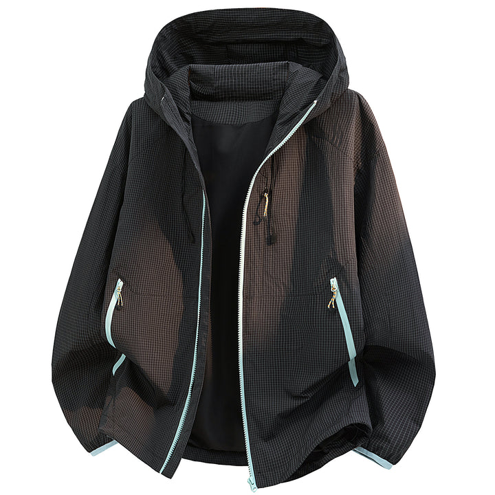 Damen Wasserabweisende Übergangsjacke mit Kapuze Drune