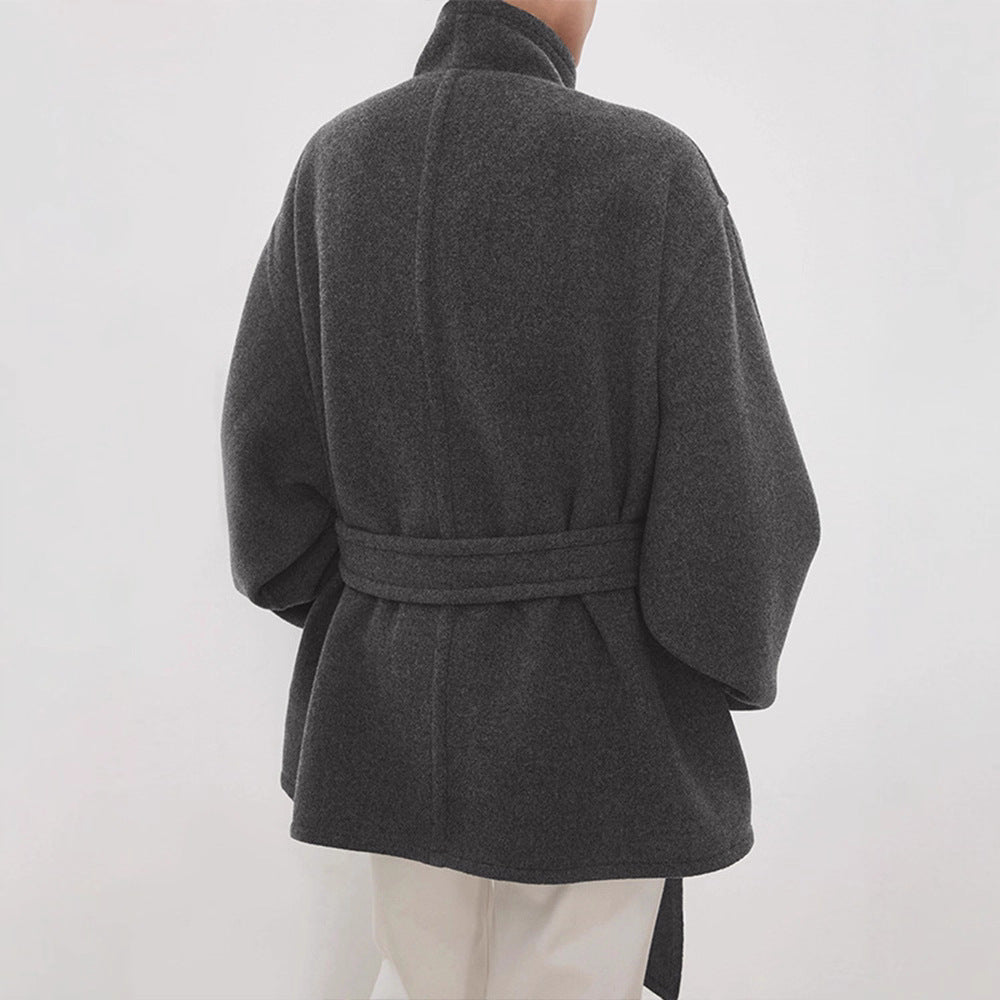 Damen oversized Wolljacke Drune