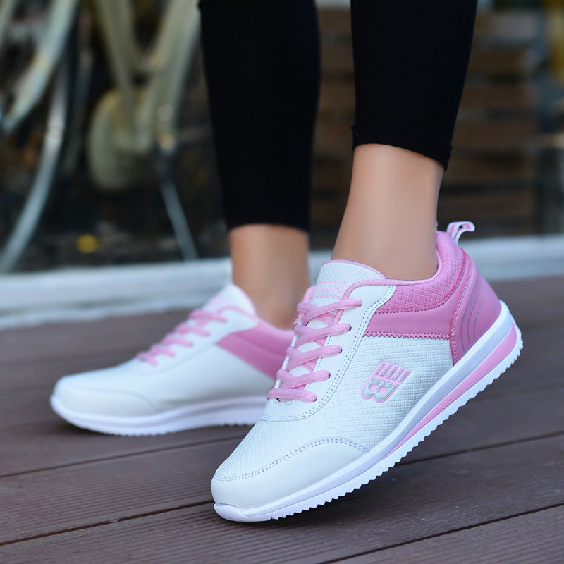 Damen Leichter Freizeit- und Walkingsneaker mit atmungsaktivem Obermaterial und ergonomischer Komfortsohle Drune