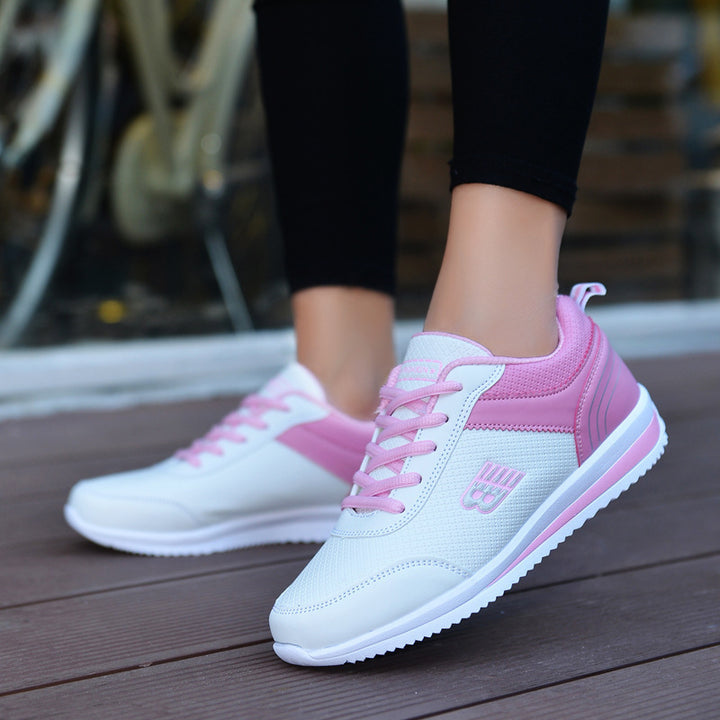 Damen Leichter Freizeit- und Walkingsneaker mit atmungsaktivem Obermaterial und ergonomischer Komfortsohle Drune