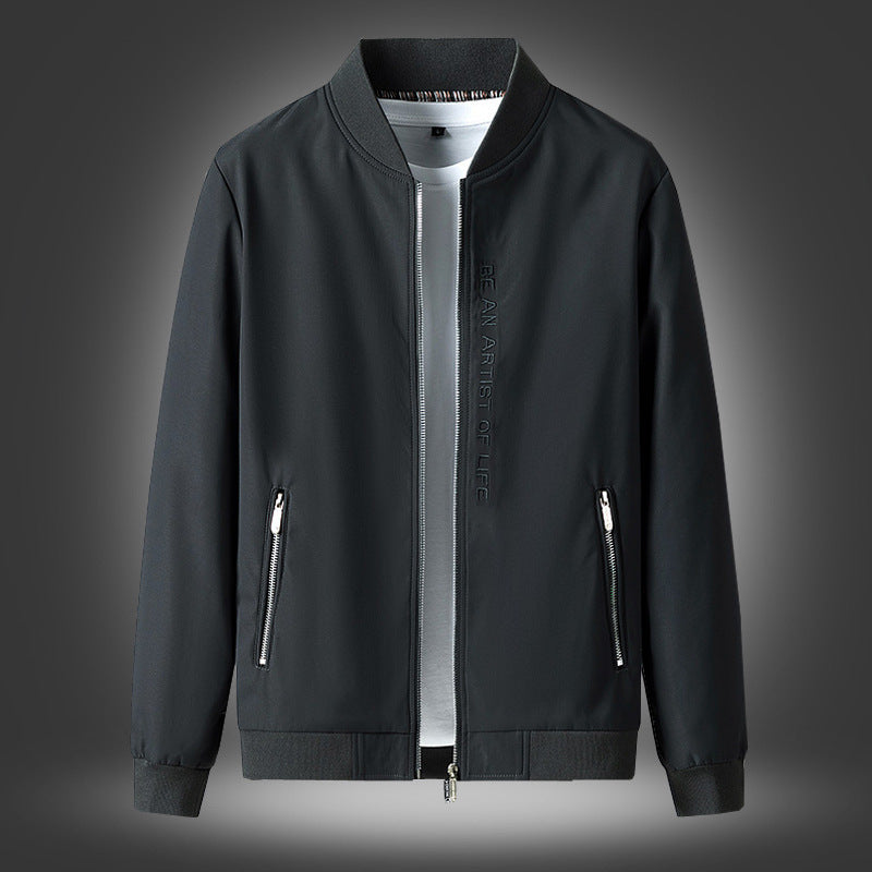 Herren Elegante Übergangsjacke mit praktischen Taschen Drune