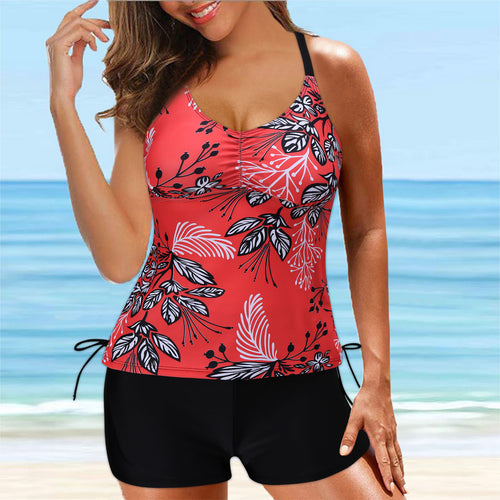 Damen Badeoberteil mit stylischem Shorts-Set Drune