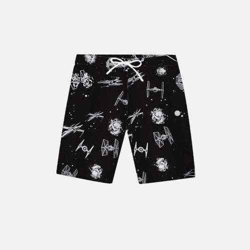 Herren Grafik Psychedelischer Druck Badehose Drune