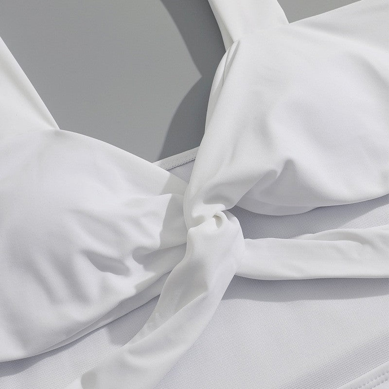 Damen Einteiler Badeanzug mit eleganten Rüschendetails Drune