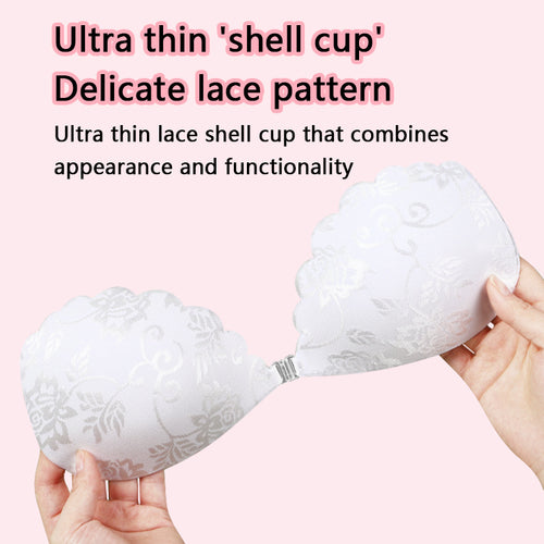 Frau Klebe-Silikon Push-Up BH Drune