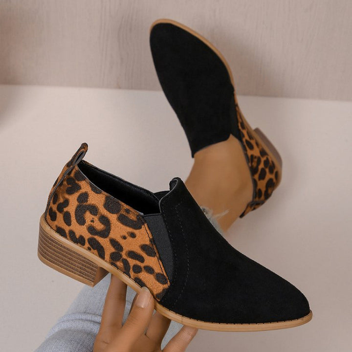 Damen Bequeme Wildleder Slipper Drune
