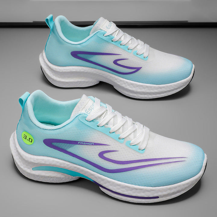 Damen Modische Lauf-Sneaker mit atmungsaktiver Mesh-Oberfläche und innovativer Dämpfung Drune