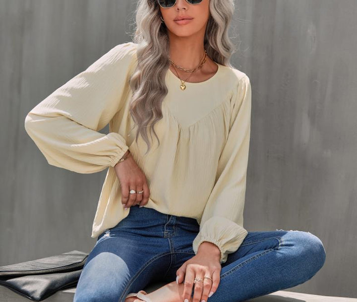 Damen Elegante und lässige Bluse Drune
