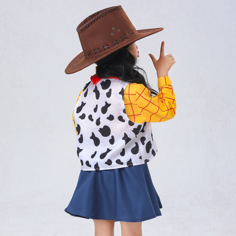 Mädchen Cowboy Kostüm Drune