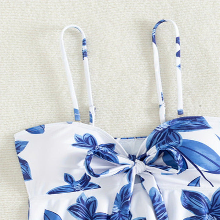 Damen modisches Tankini-Set mit floralem Design Drune