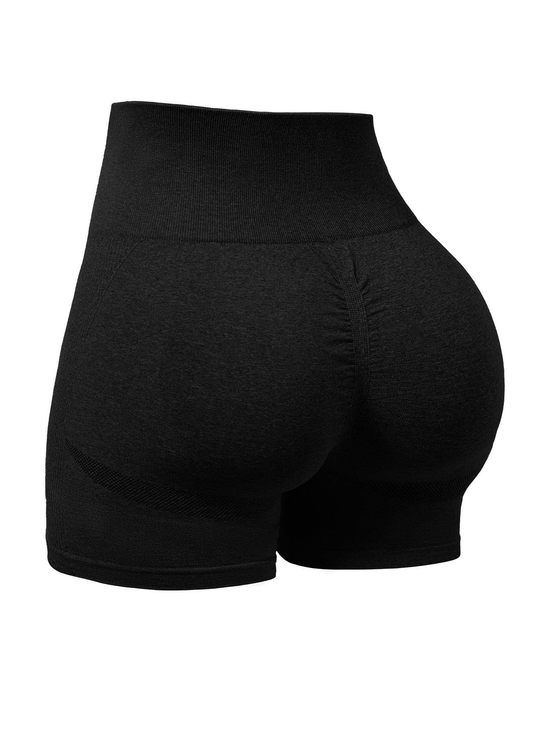 Damen Hochbundige Fitness Shorts mit innovativer Formgebung Drune