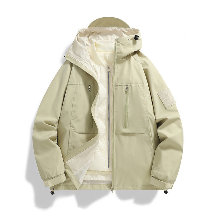 Damen Multifunktionale Übergangsjacke mit abnehmbarer Innenjacke Drune