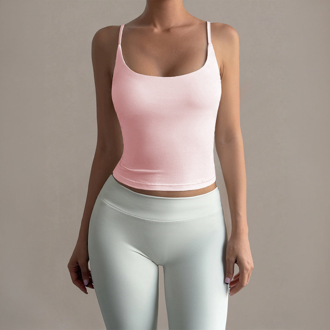 Damen Trägershirt mit körperbetontem Schnitt und feinem Material Drune