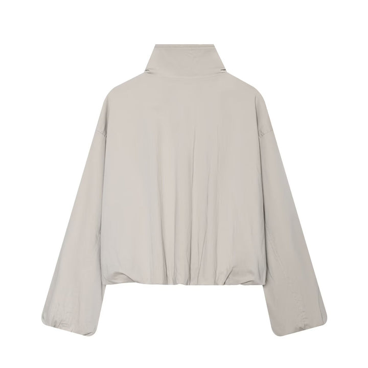 Damen Leichte Kurzjacke mit Stehkragen und Raglanärmeln Drune