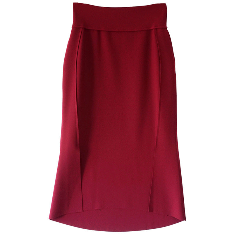 Damen Eleganter, taillierter A-Linien Rock Drune