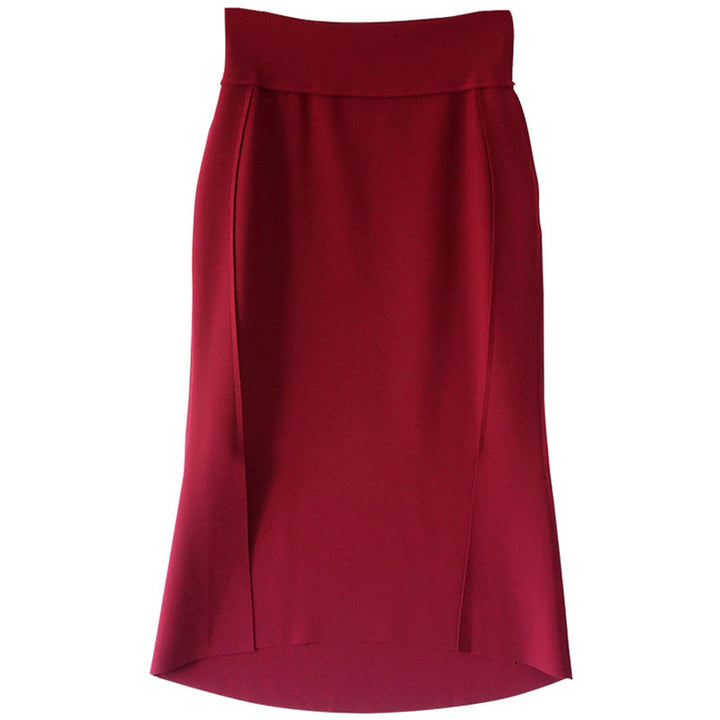 Damen Eleganter, taillierter A-Linien Rock Drune