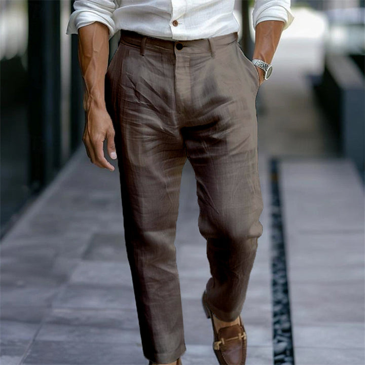 Herren Elegante Anzughose mit passgenauem Schnitt und hochwertigem Stoff Drune