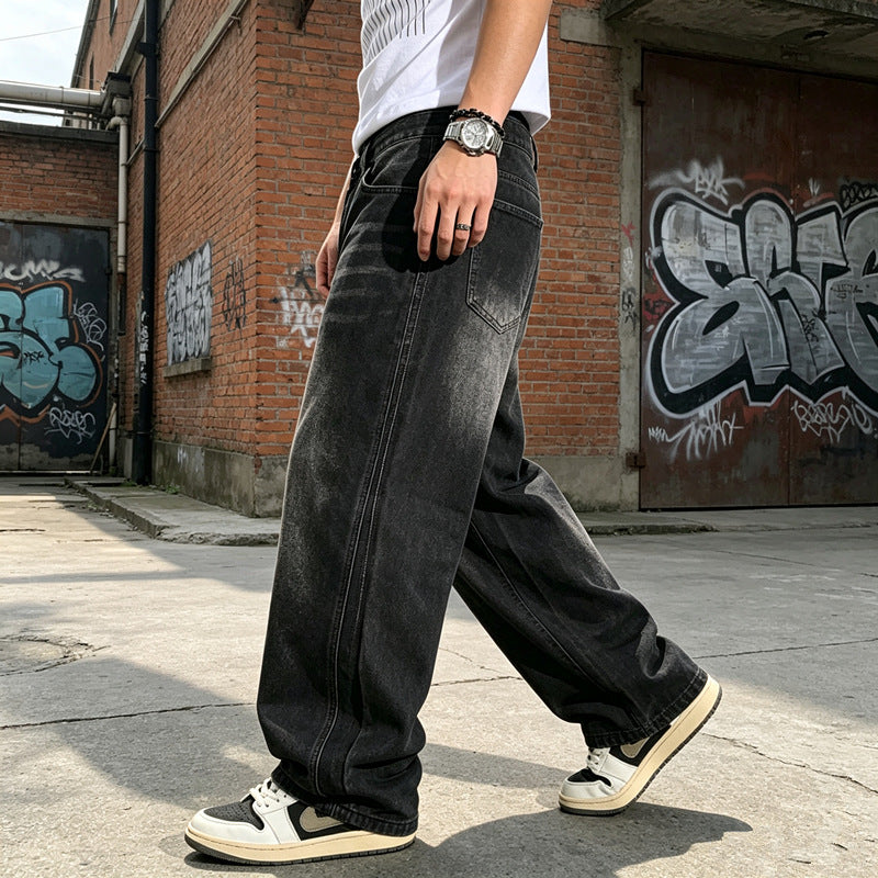 Herren Weit geschnittene Jeans Drune
