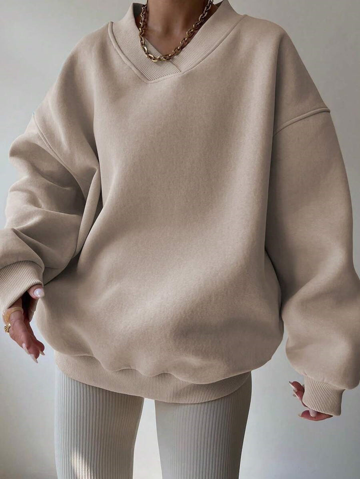 Damen Oversized Sweatshirt Drune