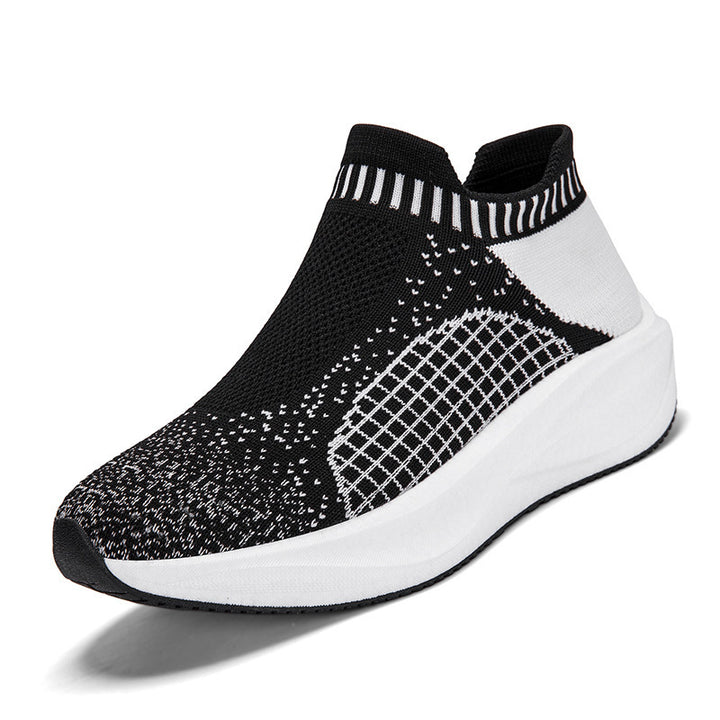 Unisex Strick-Sockensneaker mit gedämpfter Plateausohle Drune