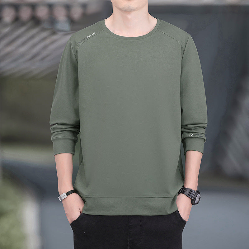 Herren Performance-Sweatshirt mit wärmender Innenlage und minimalistischer Rundhalsausschnitt Drune