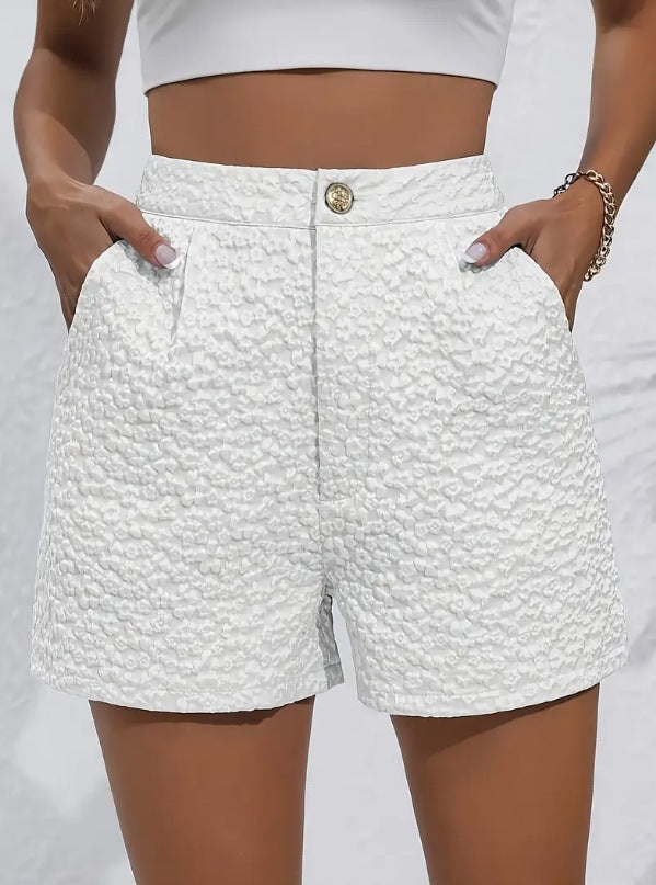 Damen Shorts mit strukturiertem Stoff Drune
