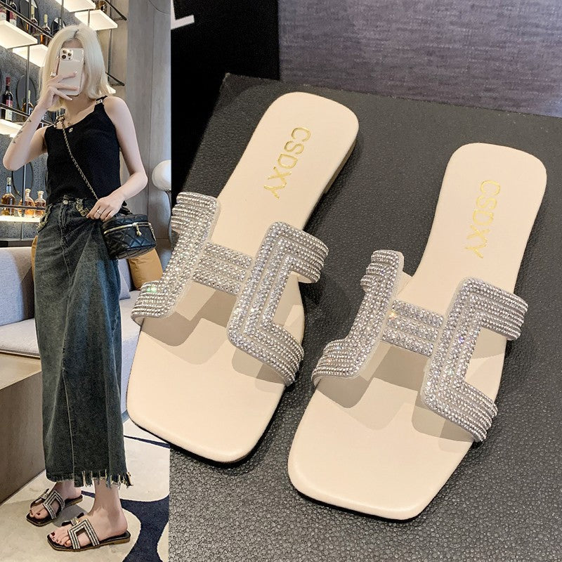 Damen Glamouröse Sandalen Drune