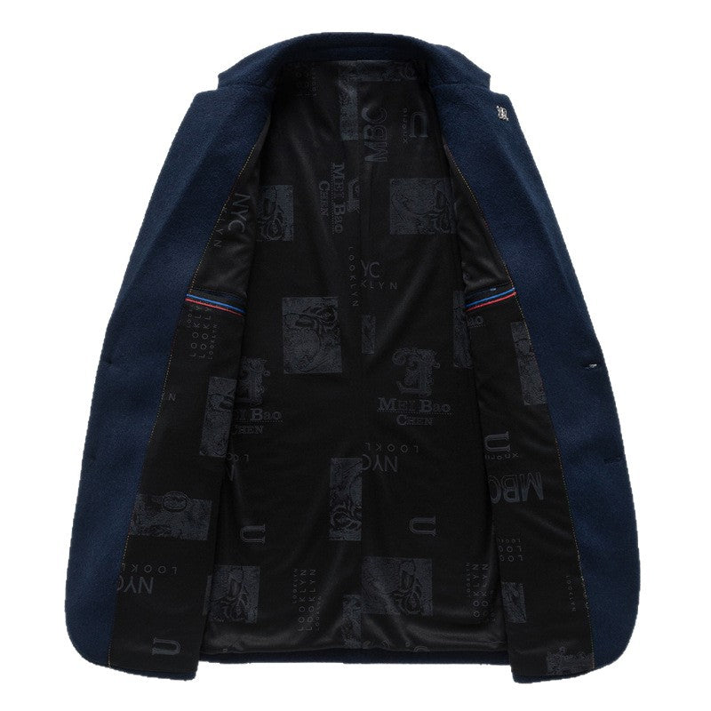 Herren Blazer aus hochwertiger Wolle mit modernem Schnitt und eleganten Details Drune