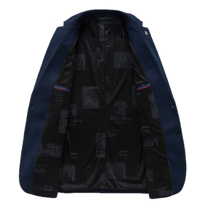 Herren Blazer aus hochwertiger Wolle mit modernem Schnitt und eleganten Details Drune