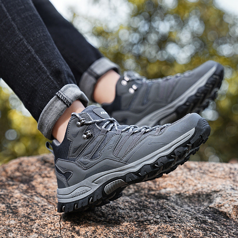 Damen Knöchelhohe Trail‑Wanderstiefel mit atmungsaktivem Mesh und griffiger Profilsohle Drune