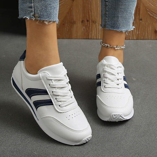 Damen Sportliche Freizeitsneaker mit atmungsaktivem Obermaterial Drune