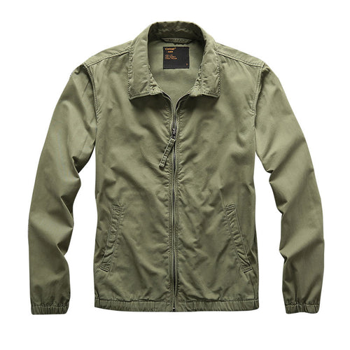 Herren Urbaner Zip-Sommerblouson aus technischem Twill mit verdecktem Reißverschluss Drune