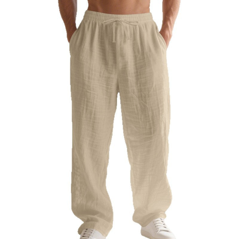 Herren Bequeme Sommerhose mit elastischem Bund Drune