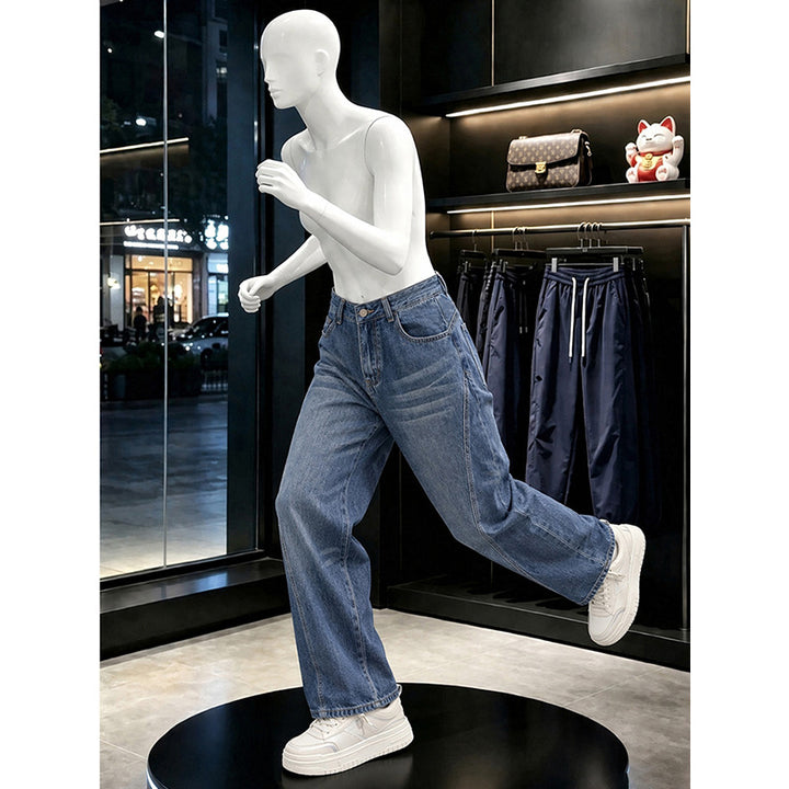 Damen Weitgeschnittene Denim-Culotte Drune