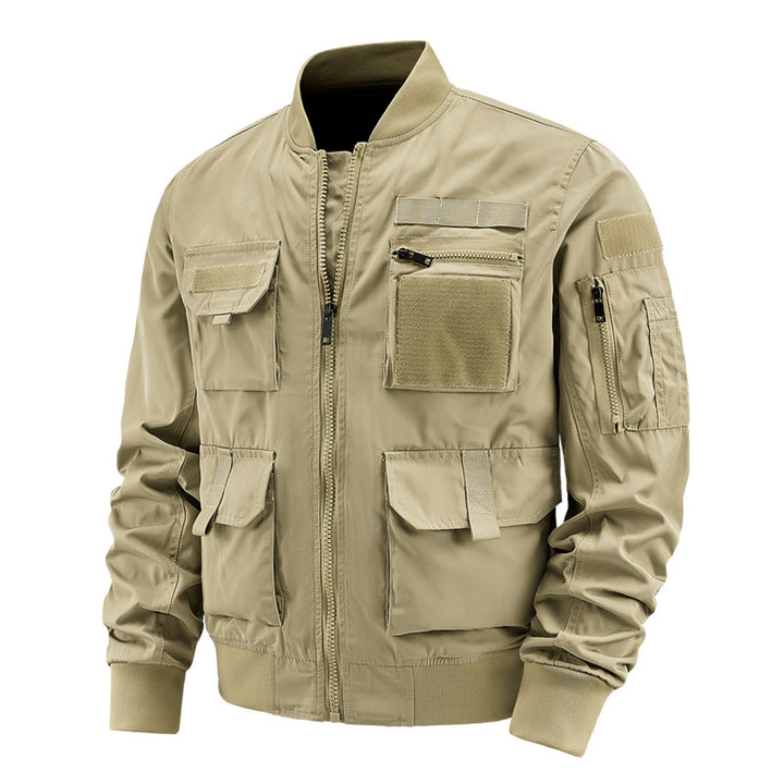 Men's  tactical multi-pocket flight bomber jacket Drune