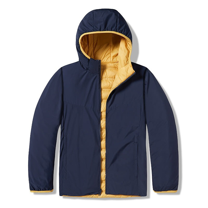 Damen leichte Steppjacke mit Kapuze Drune