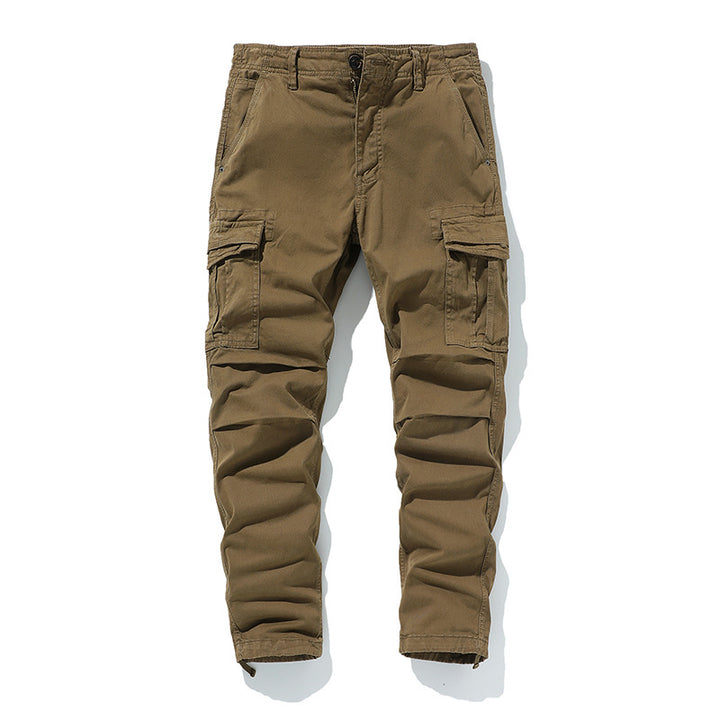 Herren Tapered Utility‑Cargo‑Hose mit Mehrfachtaschen und verstärkten Kniepartien Drune