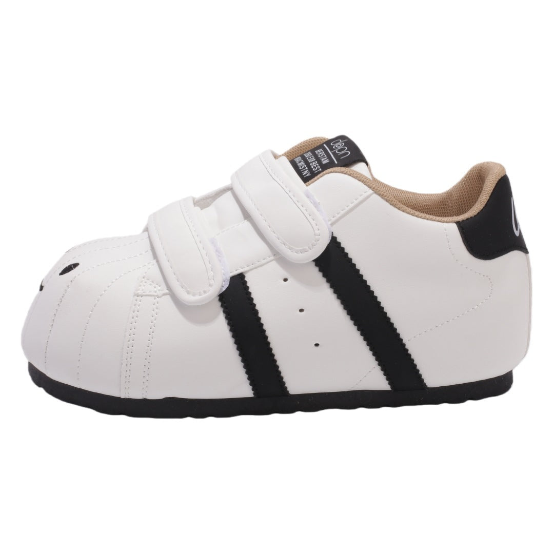 Damen Bequeme Sneaker mit Klettverschluss und sportlichem Design Drune