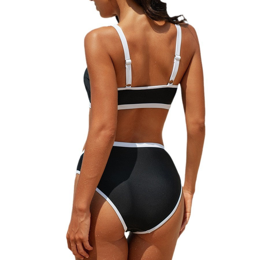 Damen Sportlicher Bikini Drune