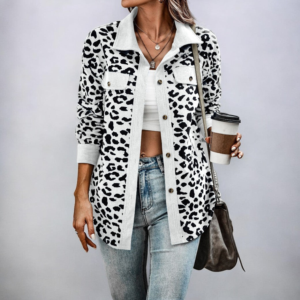 Drune | Stilvolle Leopardenjacke