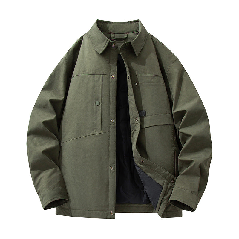 Herren Funktionale Fieldjacke mit Thermofutter und Utility-Taschen Drune