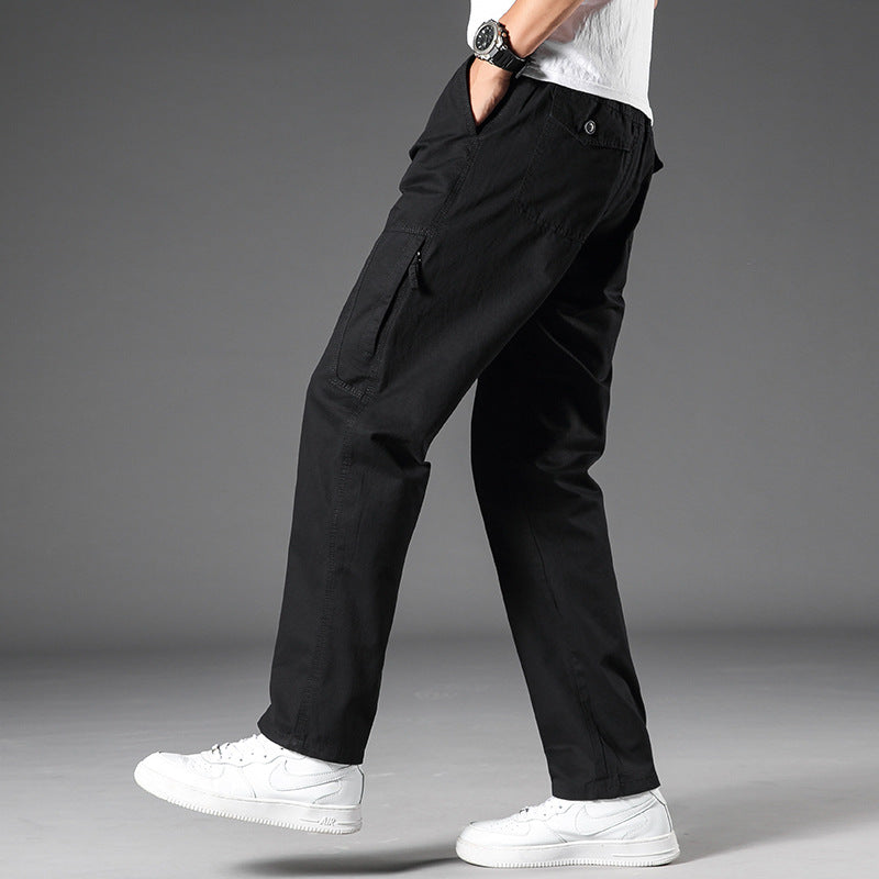 Herren Multifunktions-Cargohose mit elastischem Bund Drune