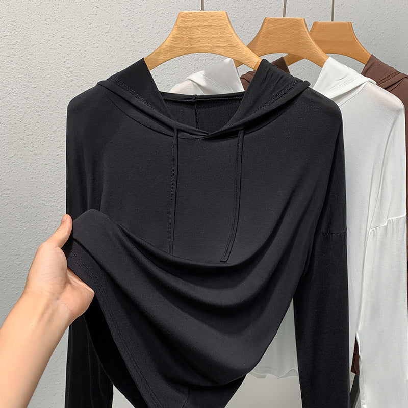 Damen Hoodie mit lässigem Schnitt und atmungsaktivem Material Drune