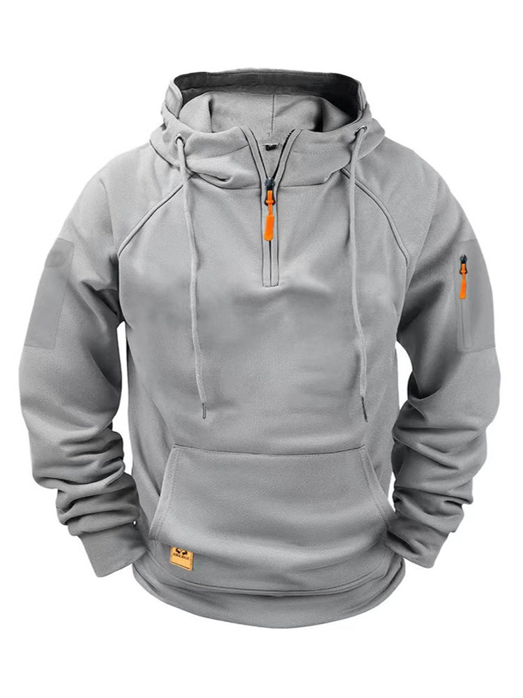 Herren Thermo-Fleece Kapuzenpullover Drune