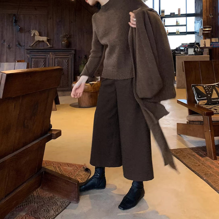 Damen Lässige, weite Strickjacke Drune